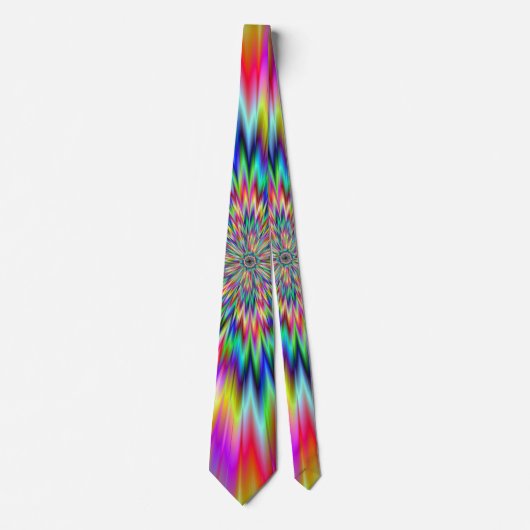 Psychedelic Explosion Stropdas (Voorkant)