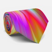 Psychedelic Explosion Stropdas (Opgerold)