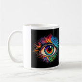 Psychedelic Eye Classic Mok, 11 oz Koffiemok (Links)