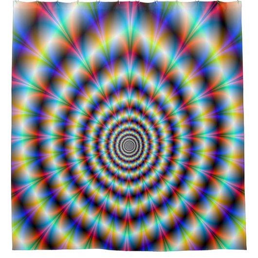 Psychedelic Eye Douchegordijn (Voorkant)