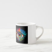 Psychedelic Eye Espresso Mok (Rechts)
