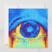 Psychedelic Eye Kaart (Achterkant)