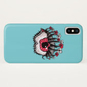Psychedelic Eye Melt Creepy Dark Art Case-Mate iPhone Case (Achterkant (horizontaal))