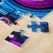 Psychedelic Eye Monster World - Alien Tentakel Hor Legpuzzel (Zijkant)