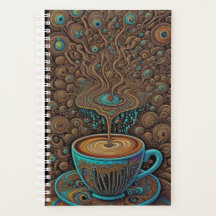 Psychedelic Eye of Coffee Drip College Trippy