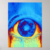 Psychedelic Eye Poster (Voorkant)