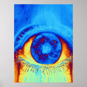Psychedelic Eye Poster