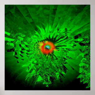 Psychedelic Eye.... Poster