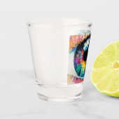 Psychedelic Eye Shot Glass Glas (Links)