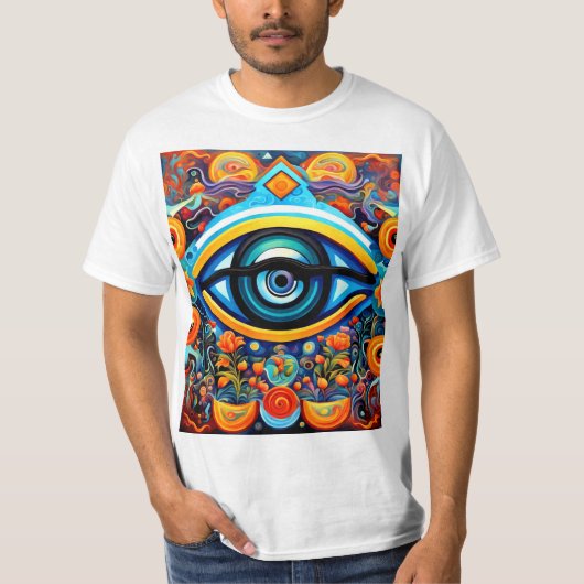 Psychedelic Eye T-shirt (Voorkant)