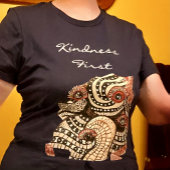 Psychedelic Eye Tentacles Abstract Art T-shirt