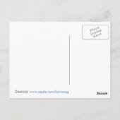 Psychedelic Eye Trippy Weird Oddity Briefkaart (Achterkant)