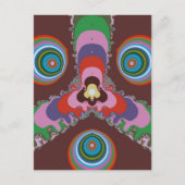 Psychedelic Eyes Briefkaart (Voorkant)