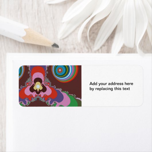 Psychedelic Eyes Etiket (Insitu)