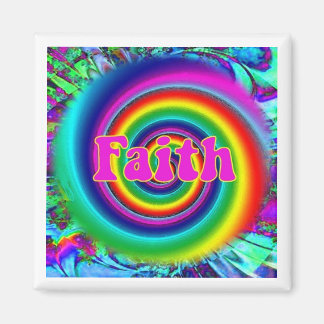 Psychedelic Faith Magneet