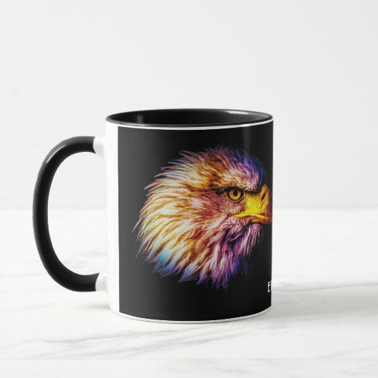 Psychedelic Fantasy Exotic Fractal Vivid Eagle Mok (Links)