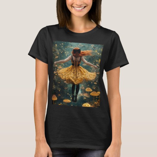 Psychedelic Fantasy Magic Art T-shirt (Voorkant)