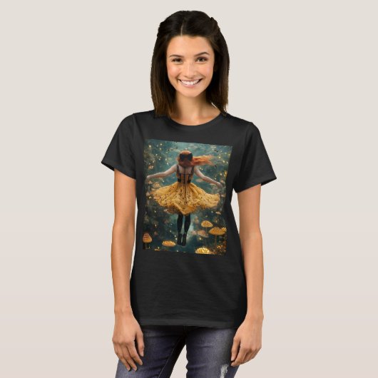 Psychedelic Fantasy Magic Art T-shirt (Voorkant volledig)