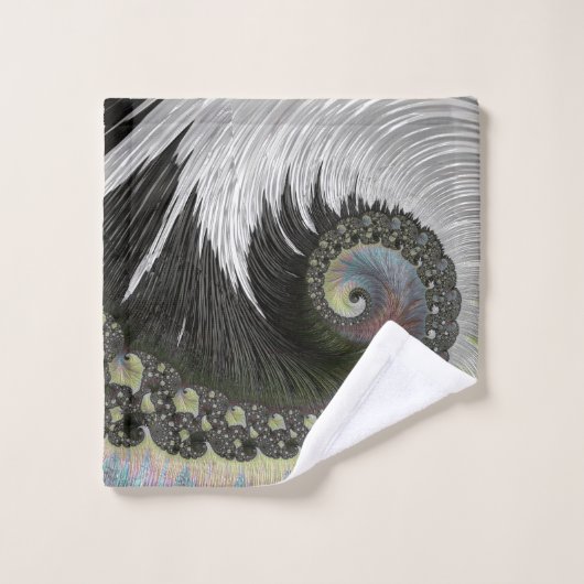 Psychedelic Fantasy Spiral Bad Handdoek (Wasdoekje)