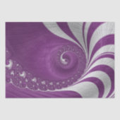Psychedelic Fantasy Spiral Tissue Paper Tissuepapier (Voorkant)