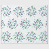 Psychedelic Feathers Cadeaupapier (Vlak)