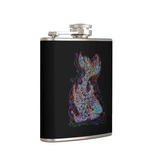 Psychedelic Fish Heupfles (Rechts)