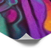 Psychedelic Fish Poster (Hoek)