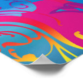 Psychedelic Fish Poster (Hoek)