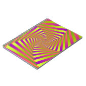 Psychedelic Five Arm Spiral Notitieboek (Linkerzijde)