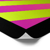 Psychedelic Five Arm Spiral Poster (Hoek)