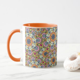 Psychedelic Floral Mandala Mok