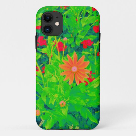 Psychedelic Flower Bed 01 Case-Mate iPhone Case (Achterkant)