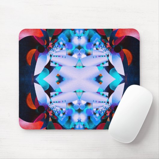 Psychedelic Flower Inner Light Mousepad Muismat (Met muis)