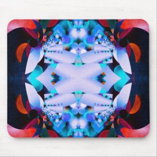 Psychedelic Flower Inner Light Mousepad Muismat
