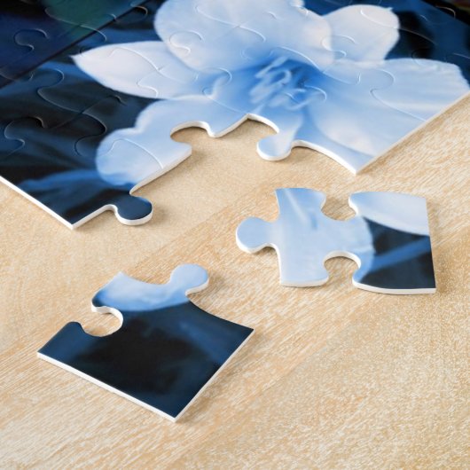 Psychedelic Flower Puzzle Legpuzzel (Zijkant)