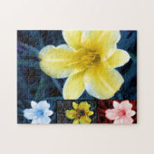 Psychedelic Flower Puzzle Legpuzzel (Horizontaal)