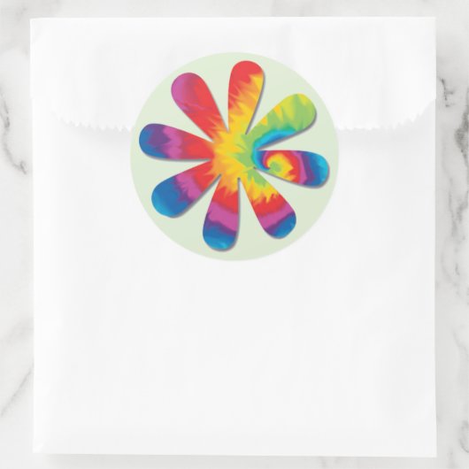 Psychedelic Flower Sticker (Tas)