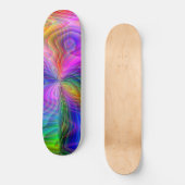 Psychedelic Flyer Skateboard (Voorkant)