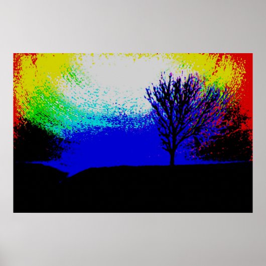 PSYCHEDELIC FOG POSTER (Voorkant)