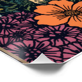 Psychedelic forest poster (Hoek)