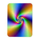 Psychedelic Four Wind Spiral Magneet (Verticaal)
