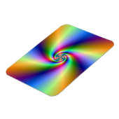 Psychedelic Four Wind Spiral Magneet (Linkerzijde)