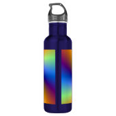 Psychedelic Four Wind Spiral Waterfles (Achterkant)