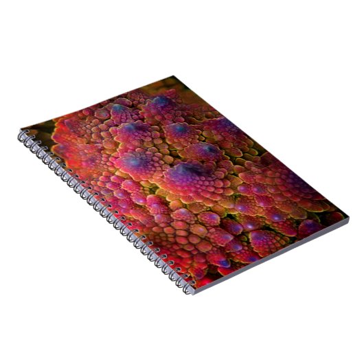 Psychedelic Fractal Abstract Notitieboek (Rechterzijde)