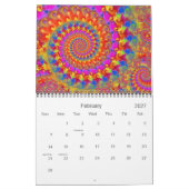 Psychedelic Fractal Art Calendar 2012 Kalender (Feb 2027)