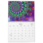 Psychedelic Fractal Art Calendar 2012 Kalender (Mar 2027)