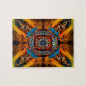 Psychedelic Fractal Art Legpuzzel (Horizontaal)