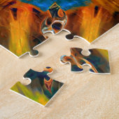 Psychedelic Fractal Art Legpuzzel (Zijkant)