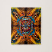 Psychedelic Fractal Art Legpuzzel (Verticaal)