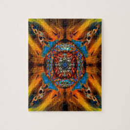 Psychedelic Fractal Art Legpuzzel